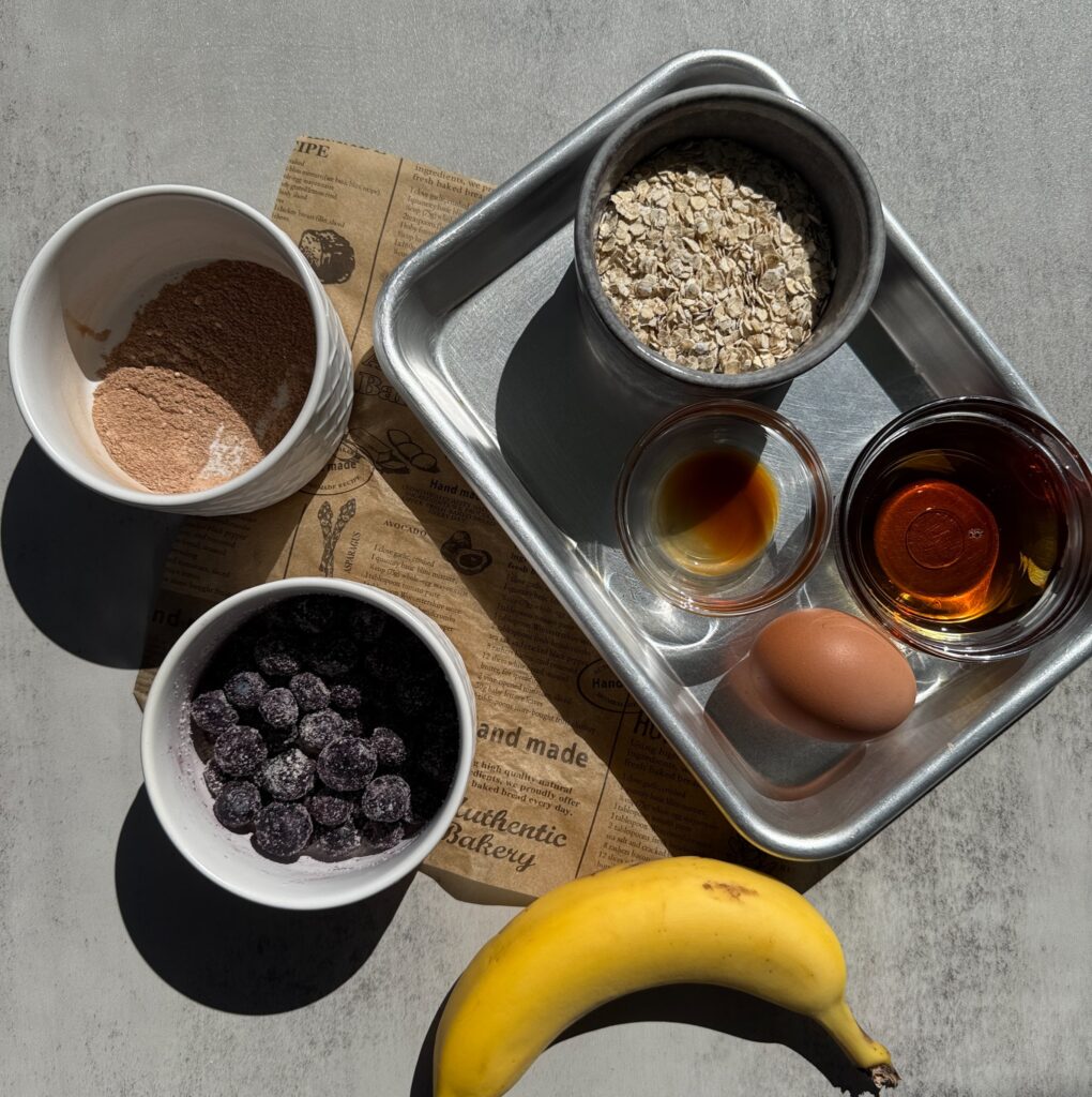 Gluten Free Blueberry Pancakes Ingredients