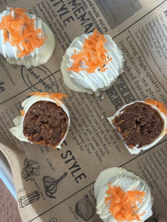 Carrot Cake Protein Balls