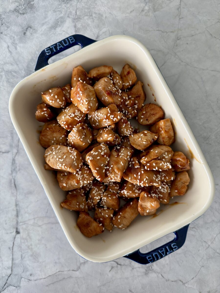 Sweet and Sticky Sesame Chicken