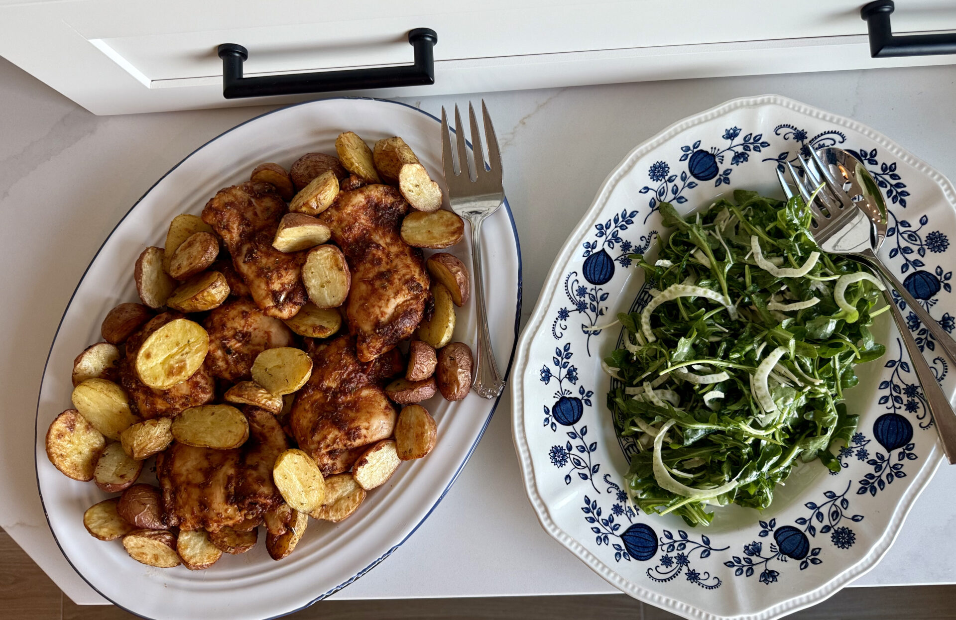 Roasted Sheet Pan Chicken and Potatoes