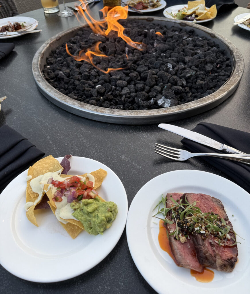 steak and nachos by Chef Tyler Florence