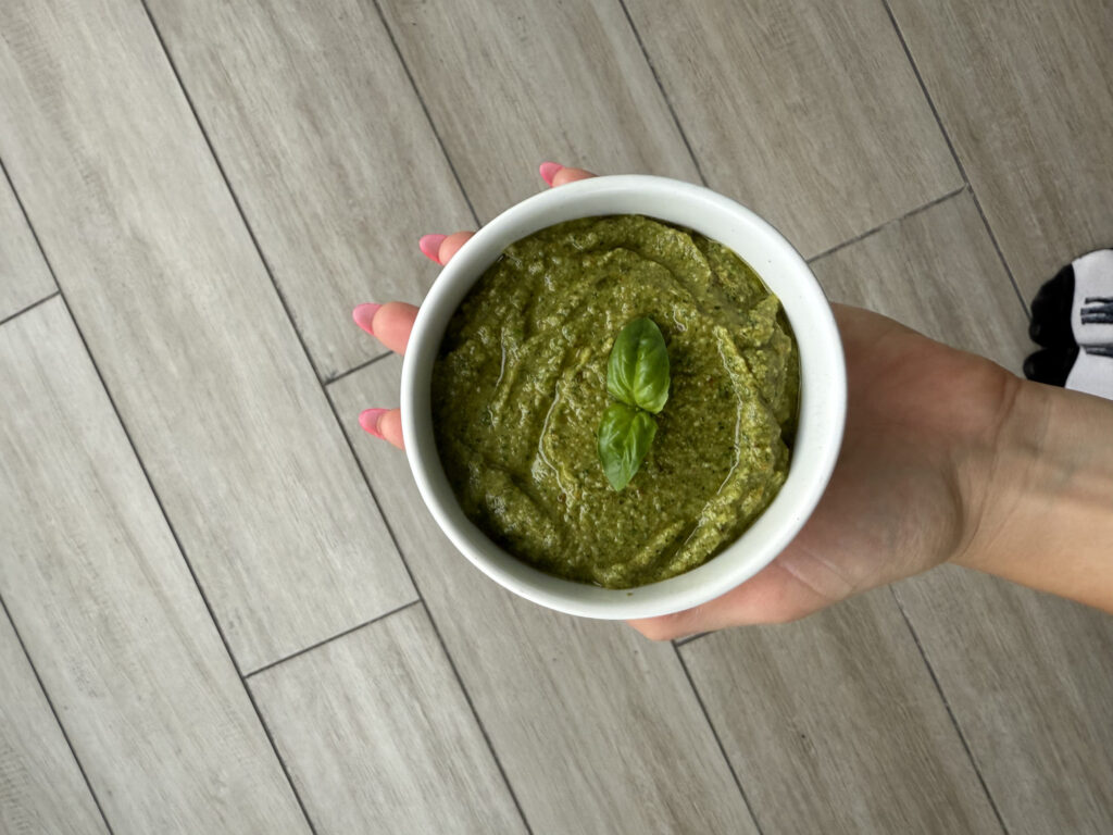 garlic free pesto low fodmap