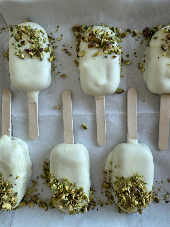 Dairy Free Pistachio Magnum Ice Cream Bars