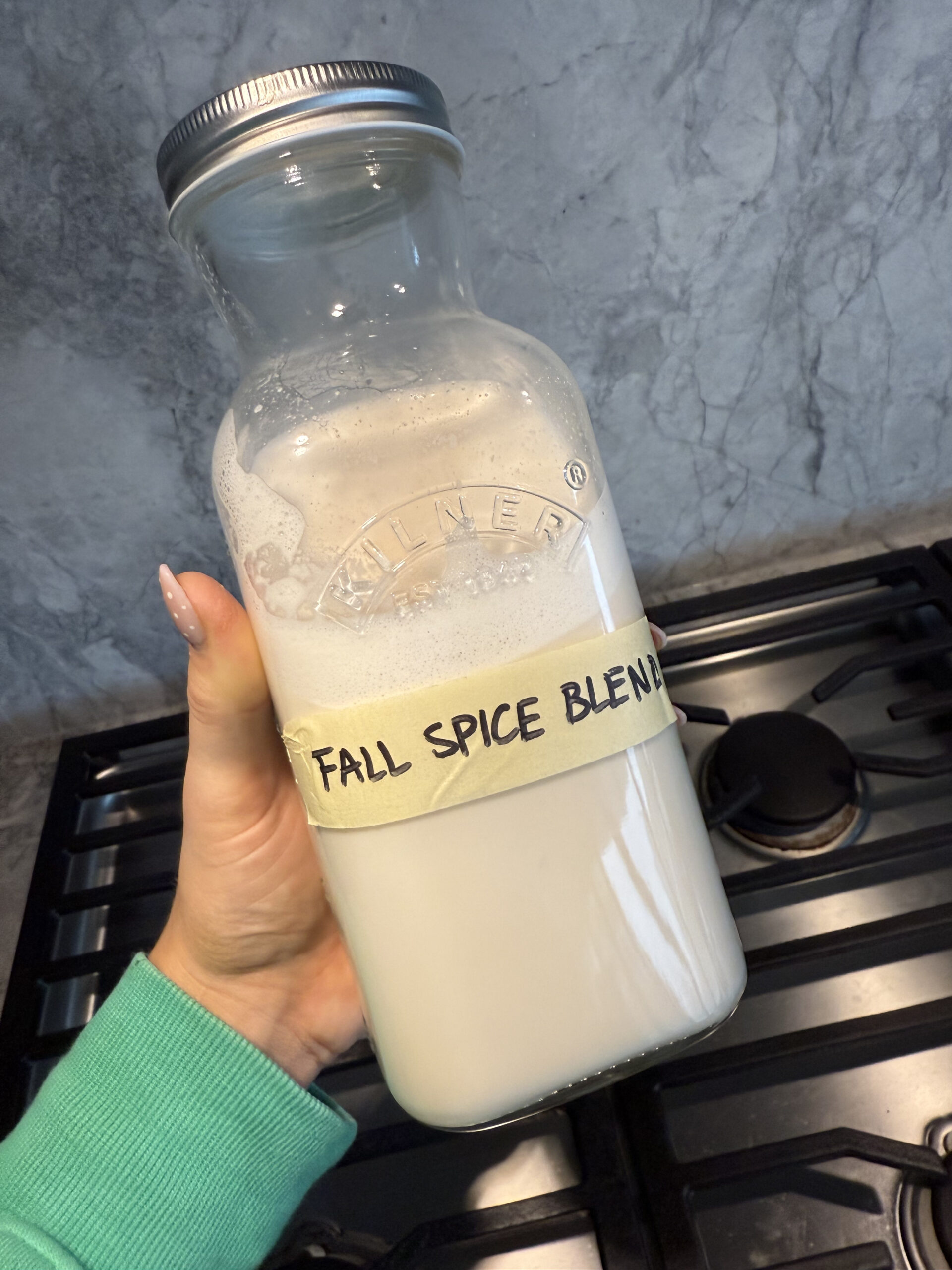 Warm Spiced Almond Milk