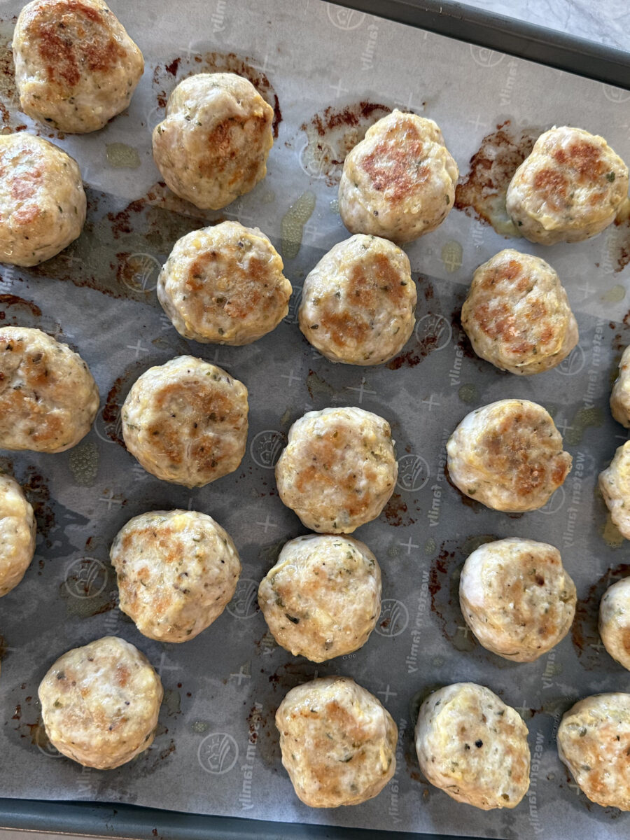 Turkey Chicken Meatballs