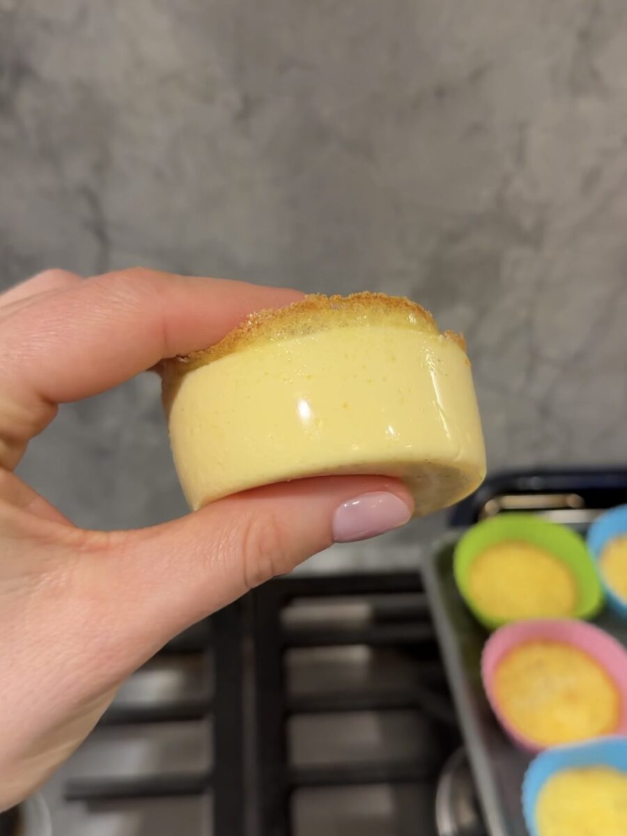 egg bites with feta cheese