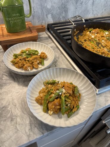 Chicken Orzo with Asparagus (DF)