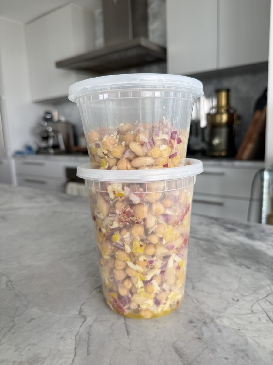 La Scala Inspired Dense Bean Salad